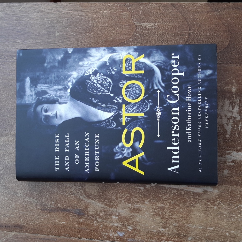 Astor Hardcover Book Anderson Cooper